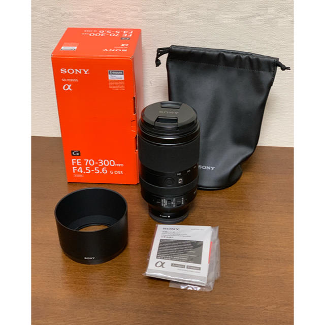 新着商品 SONY SONY Eマウントレンズ SEL70300G ズームレンズ 中古 美品 レンズ(ズーム) 