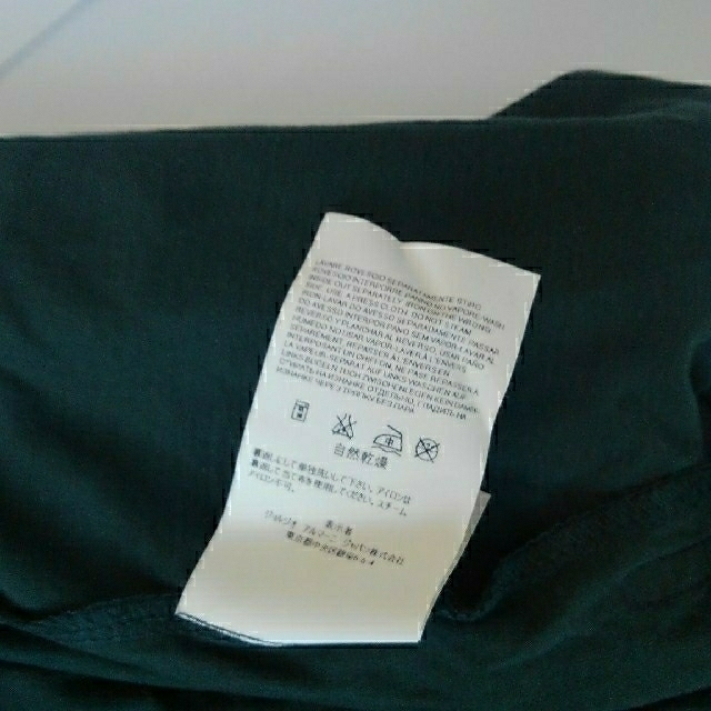 ARMANI JUNIOR(アルマーニ ジュニア)のArmani Jr.グリーンTシャツ130 キッズ/ベビー/マタニティのキッズ服男の子用(90cm~)(Tシャツ/カットソー)の商品写真