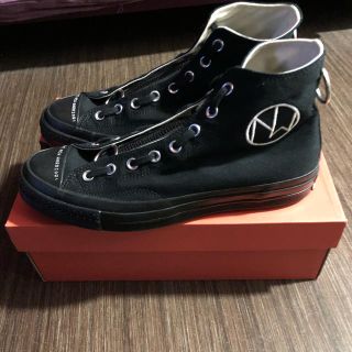 アンダーカバー(UNDERCOVER)のUndercover coverse chuck taylor 28cm 黒(スニーカー)