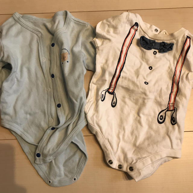 babyGAP(ベビーギャップ)の赤ちゃんの城ろんぱ キッズ/ベビー/マタニティのベビー服(~85cm)(ロンパース)の商品写真