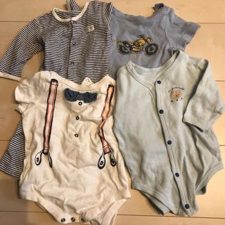 ベビーギャップ(babyGAP)の赤ちゃんの城ろんぱ(ロンパース)