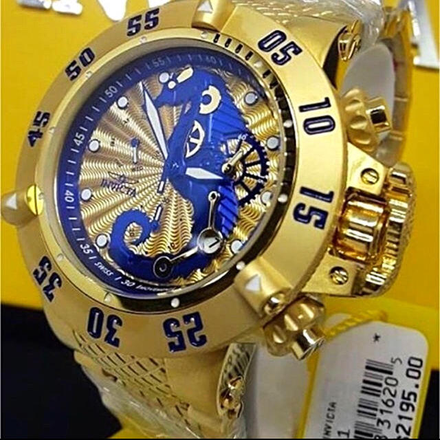 INVICTA(インビクタ)の20%オフ‼️Invicta正規品 SUBAQUA SEAHORSE定価25万 メンズの時計(腕時計(アナログ))の商品写真