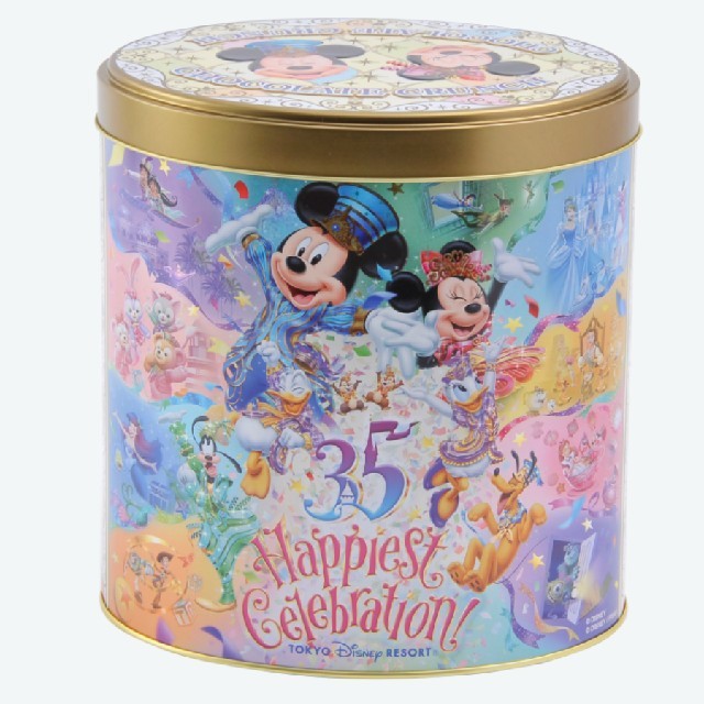 Disney(ディズニー)のチョコクランチ缶🐭Disney35周年 その他のその他(その他)の商品写真