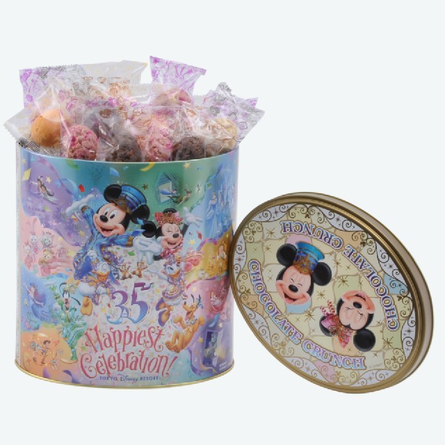 Disney(ディズニー)のチョコクランチ缶🐭Disney35周年 その他のその他(その他)の商品写真