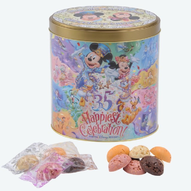 Disney(ディズニー)のチョコクランチ缶🐭Disney35周年 その他のその他(その他)の商品写真