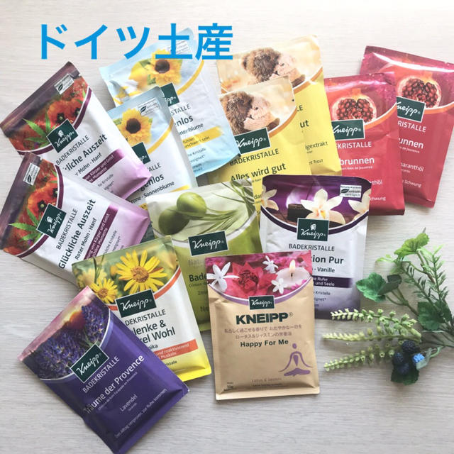 Kneipp(クナイプ)の 【K.H様専用】クナイプ バスソルト 13包  コスメ/美容のボディケア(入浴剤/バスソルト)の商品写真