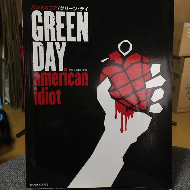 GREEN DAY American idiot バンドスコア 楽器のスコア/楽譜(ポピュラー)の商品写真