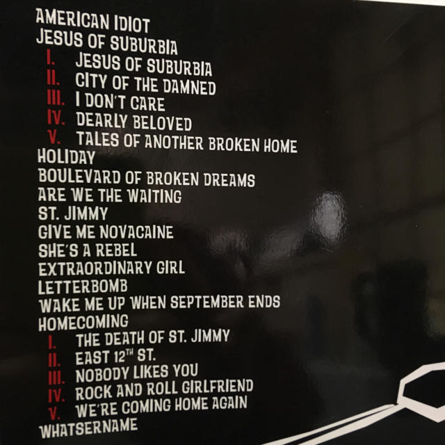 GREEN DAY American idiot バンドスコア 楽器のスコア/楽譜(ポピュラー)の商品写真