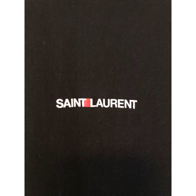 サンローラン SAINT LAURENT ロゴTシャツ 試着のみ