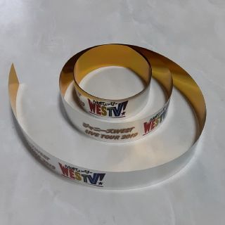 WESTV！銀テープ【☆】(アイドルグッズ)