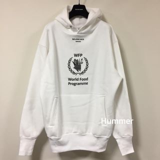 バレンシアガ(Balenciaga)の国内直営品 バレンシアガ BALENCIAGA WFP フードパーカー  極美品(パーカー)