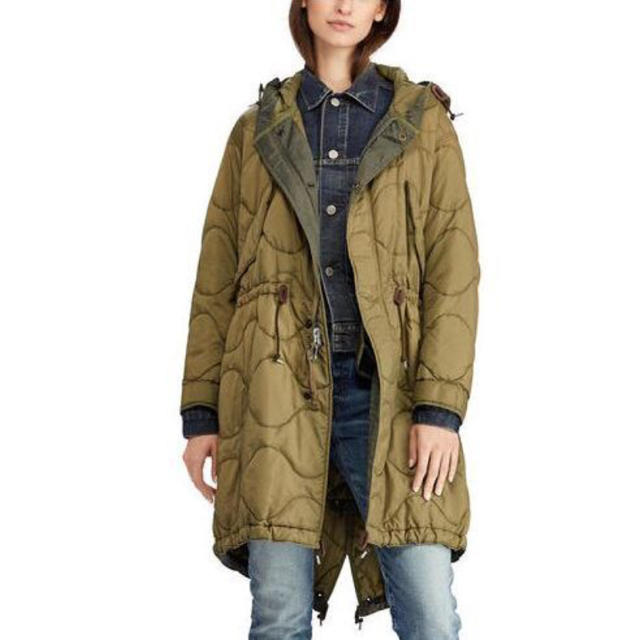 新品*RRL*キルテッド フィッシュテール パーカー*3* ダブルアールエル