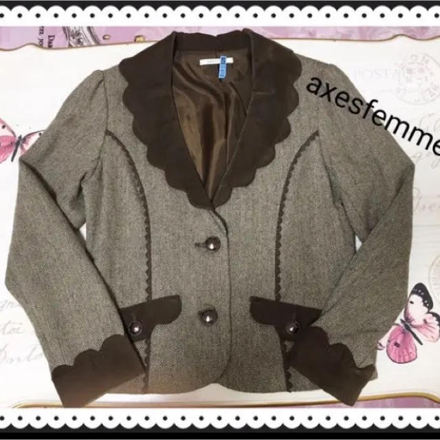 axes femme(アクシーズファム)のアクシーズファム ジャケット レディースのジャケット/アウター(テーラードジャケット)の商品写真