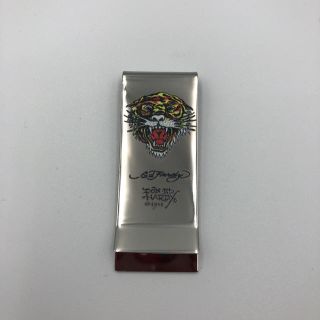 エドハーディー(Ed Hardy)の※値下げ※新品未使用★エドハーディ ステンレスマネークリップ Mサイズ(マネークリップ)