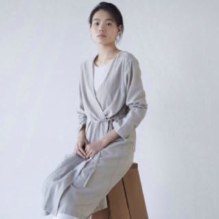 エヴァムエヴァ(evam eva)のお値下げ Evameva vie cotton robe(カーディガン)