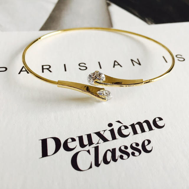 DEUXIEME CLASSE(ドゥーズィエムクラス)の★新品 Deuxieme Classe ドゥーズィエムクラス 曲線美バングル レディースのアクセサリー(ブレスレット/バングル)の商品写真