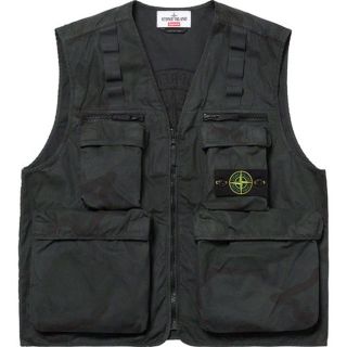 シュプリーム(Supreme)のＸＬ　supreme stone island camo cargo vest(ベスト)