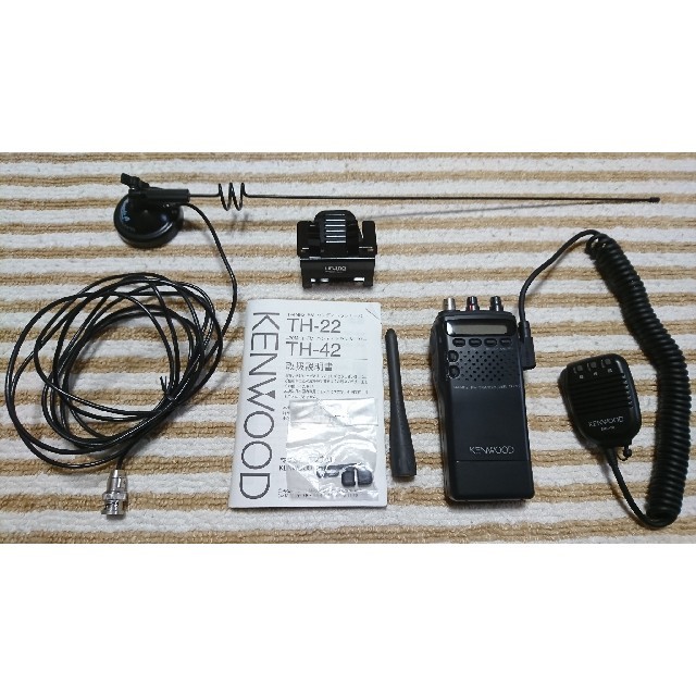 KENWOOD - KENWOOD 144MHz FM ハンディトランシーバー TH-22の通販 by