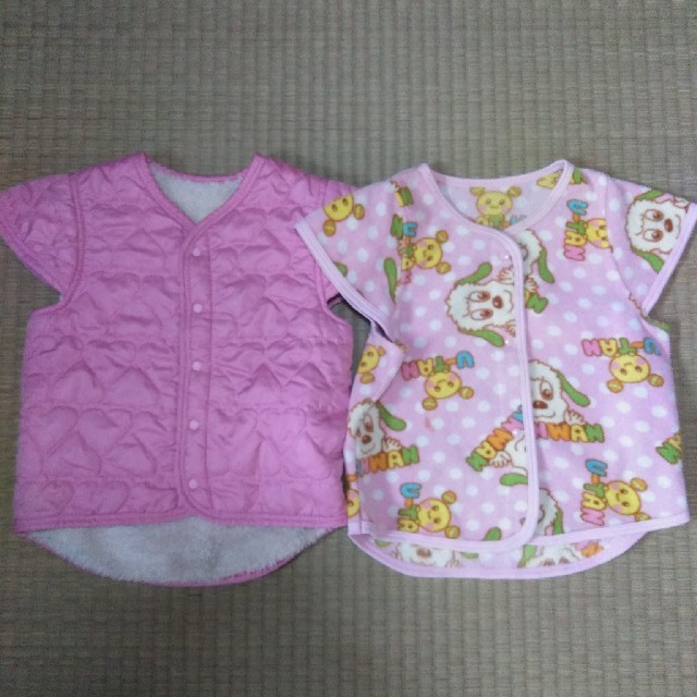 【90 95】ベスト　スリーパー キッズ/ベビー/マタニティのキッズ服女の子用(90cm~)(その他)の商品写真