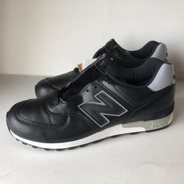 最終値下げnew balance  M576KKLブラックレザー　イングランド製