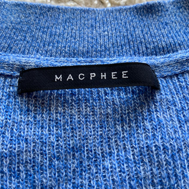 MACPHEE(マカフィー)のトゥモローランド  マカフィー  コットンＶネックプルオーバー レディースのトップス(ニット/セーター)の商品写真