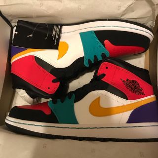 ナイキ(NIKE)のNIKE AIR JORDAN1 MID マルチカラー ナイキ(スニーカー)