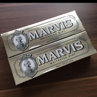 マービス(MARVIS)のMARVIS マービス ホワイトミント 85ml  2本(歯磨き粉)