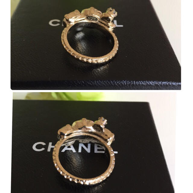 CHANEL(シャネル)のCHANEL シャネル シャンパン ゴールド リング 指輪 正規品 レディースのアクセサリー(リング(指輪))の商品写真