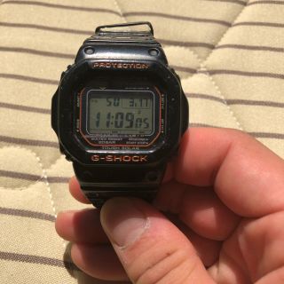 CASIO G-SHOCK 腕時計 オレンジ 古品 交渉受付(腕時計(デジタル))