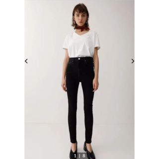 マウジー(moussy)のくるり様専用★moussy HW Rebirth L／BLACK SKINNY(スキニーパンツ)