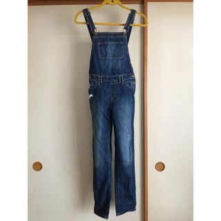 ギャップキッズ(GAP Kids)のGap 150cm サスペンダー付きデニムパンツ(パンツ/スパッツ)