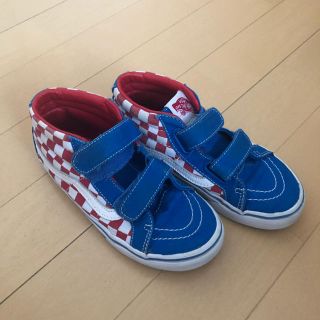 ヴァンズ(VANS)のバンズ チェッカーフラッグ スニーカー 18センチ(スニーカー)