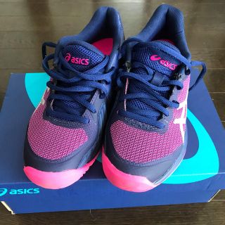 アシックス(asics)のasics  レディーステニスシューズ 1回使用(シューズ)