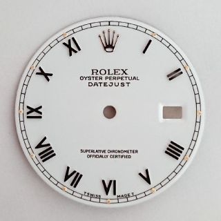 ロレックス(ROLEX)の 文字盤 ホワイト スモール ローマン(その他)