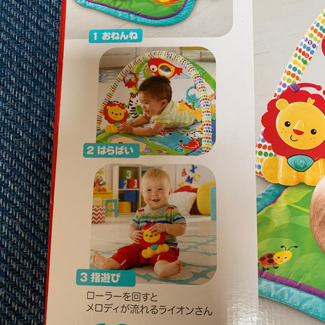 Fisher-Price(フィッシャープライス)のレインフォレスト指遊びミュージカルジム キッズ/ベビー/マタニティのおもちゃ(ベビージム)の商品写真