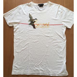 グッチ(Gucci)のエビス1983様専用 GUCCI グッチ ロゴTシャツ Lサイズ ホワイト (Tシャツ/カットソー(半袖/袖なし))