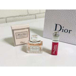 ディオール(Dior)のしずく様専用 ディオール ミニ香水 ミニグロス(香水(女性用))