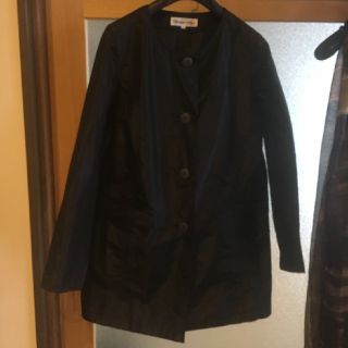 ブルネロクチネリ(BRUNELLO CUCINELLI)のミヤサトミシルクシャンタン春コート(スプリングコート)