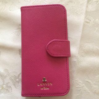 ランバンオンブルー(LANVIN en Bleu)の手帳型iPhoneケース(モバイルケース/カバー)