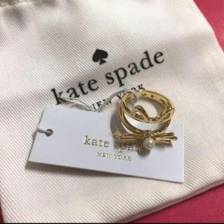 ケイトスペードニューヨーク(kate spade new york)のケイトスペード   キャット リング 猫 指輪 ネコ katespade(リング(指輪))