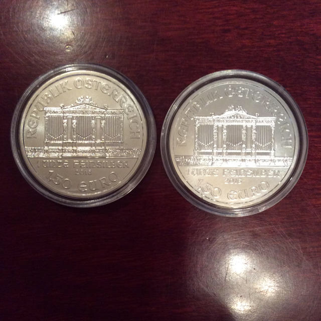 ウィーン・アメリカイーグル銀貨4枚セット-