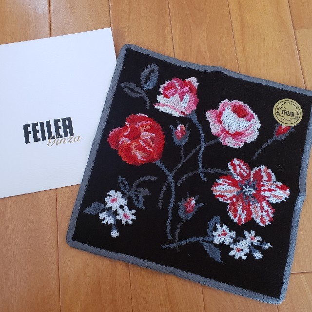 FEILER(フェイラー)のフェイラーFEILER　フラワー　バーニーズニューヨーク　新品 レディースのファッション小物(ハンカチ)の商品写真