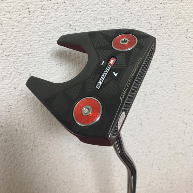 Callaway(キャロウェイ)のオデッセイ O WORKS #7 レッド パター  オマケ付き！ スポーツ/アウトドアのゴルフ(クラブ)の商品写真