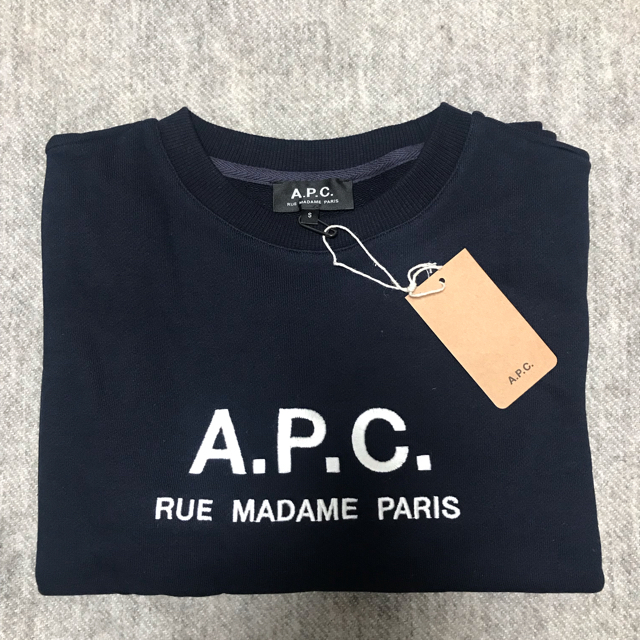 A.P.C(アーペーセー)の【未使用】A.P.C.スウェット レディースS apc アーペーセー トレーナー レディースのトップス(トレーナー/スウェット)の商品写真