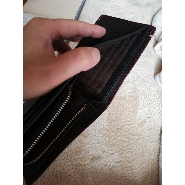 【格安処分】２つ折り財布 Forbito メンズ 色 ブラウン メンズのファッション小物(折り財布)の商品写真