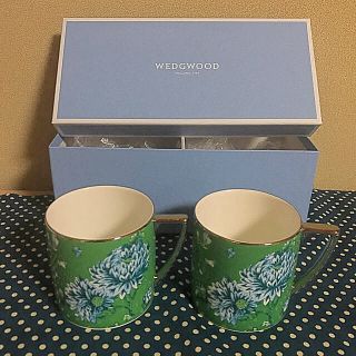 ウェッジウッド(WEDGWOOD)の★ ウェッジウッド ジャスパーコンラン シノワズリ  マグカップ(食器)