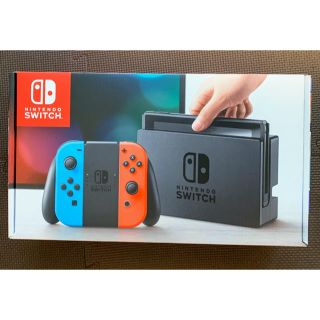 ニンテンドースイッチ(Nintendo Switch)の新品未開封 任天堂 SWITCH スイッチ 本体 ネオンブルー (家庭用ゲーム機本体)