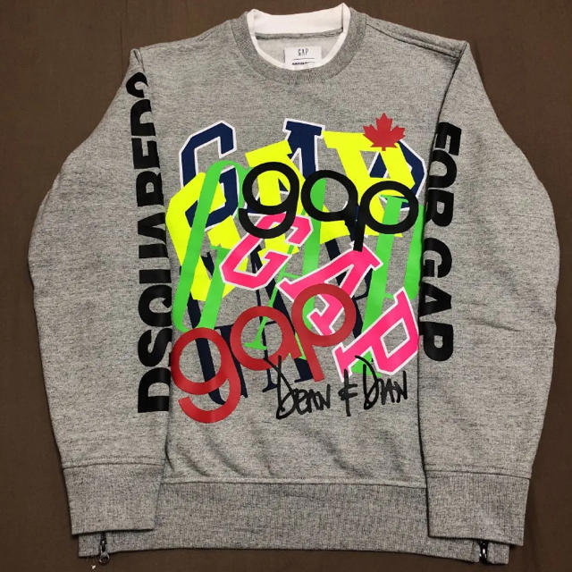 美品】 GQ GAP DSQUARED2 コラボ スウェット トレーナー - www