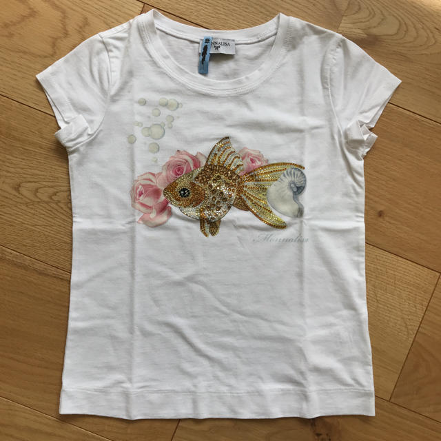 MONNALISA(モナリザ)のモナリザ キッズTシャツ☆ キッズ/ベビー/マタニティのキッズ服女の子用(90cm~)(Tシャツ/カットソー)の商品写真