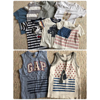 ギャップ(GAP)の子ども服 18〜24ヶ月サイズ    21点まとめ売り(Tシャツ/カットソー)